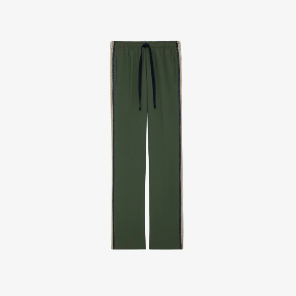 Zadig Voltaire Pomy Crepe Track Pants - Picture 4 of 10